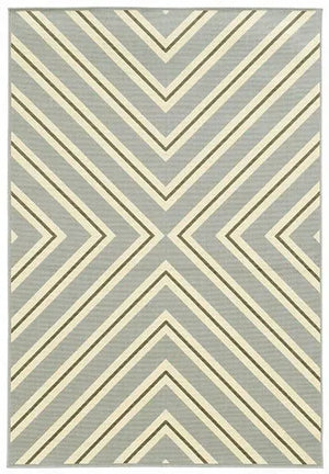 Riviera 4589P Grey/ Ivory Rug