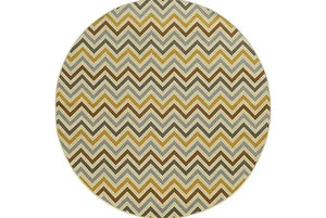 Riviera 4593A Grey/ Gold Rug