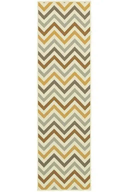 Riviera 4593A Grey/ Gold Rug