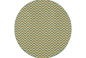 Riviera 4593U Green/ Blue Rug