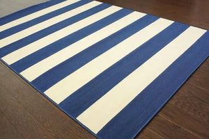 Riviera 4768F Blue/ Ivory Rug