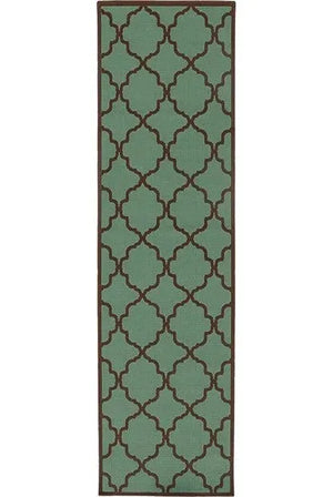 Riviera 4770A Blue/ Brown Rug