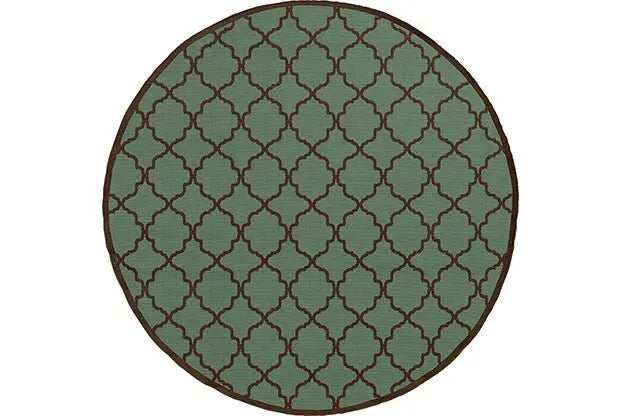 Riviera 4770A Blue/ Brown Rug