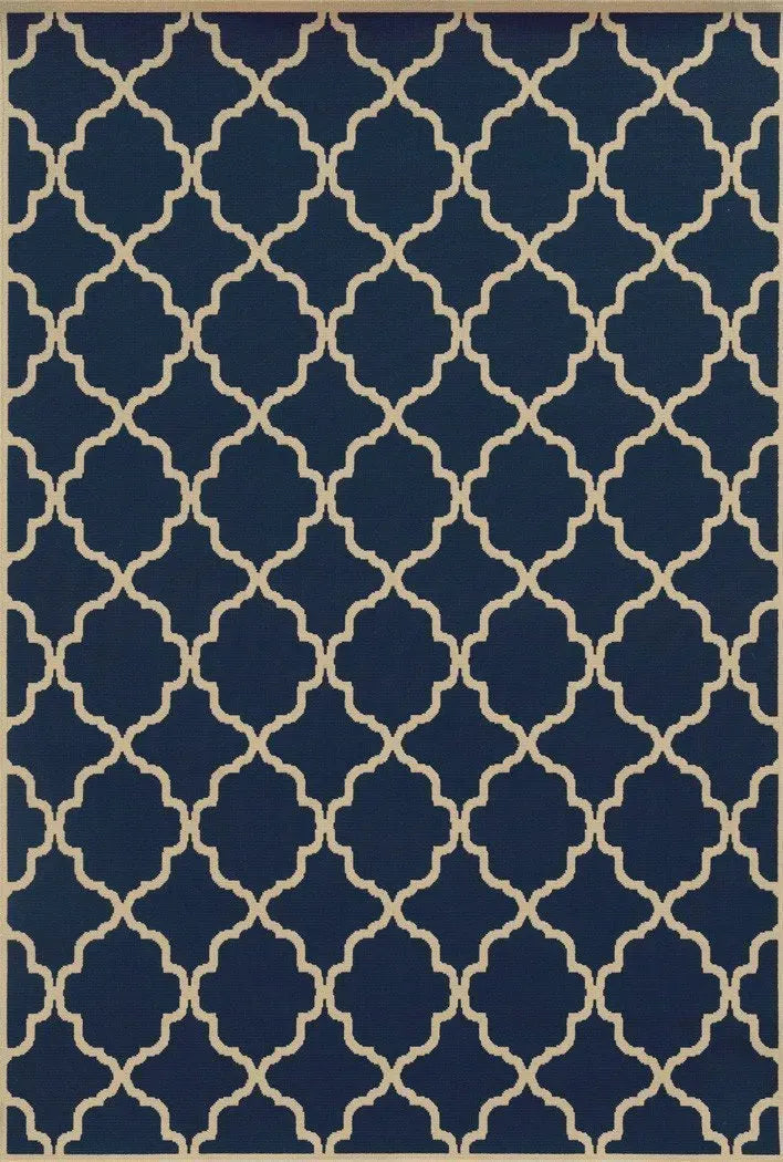Riviera 4770L Blue/ Ivory Rug