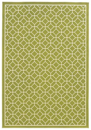 Riviera 4771B Green/ Ivory Rug
