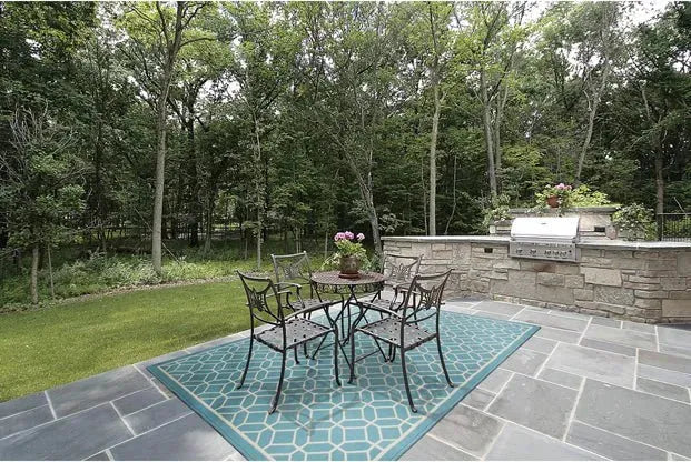 Riviera 4771E Blue/ Ivory Rug