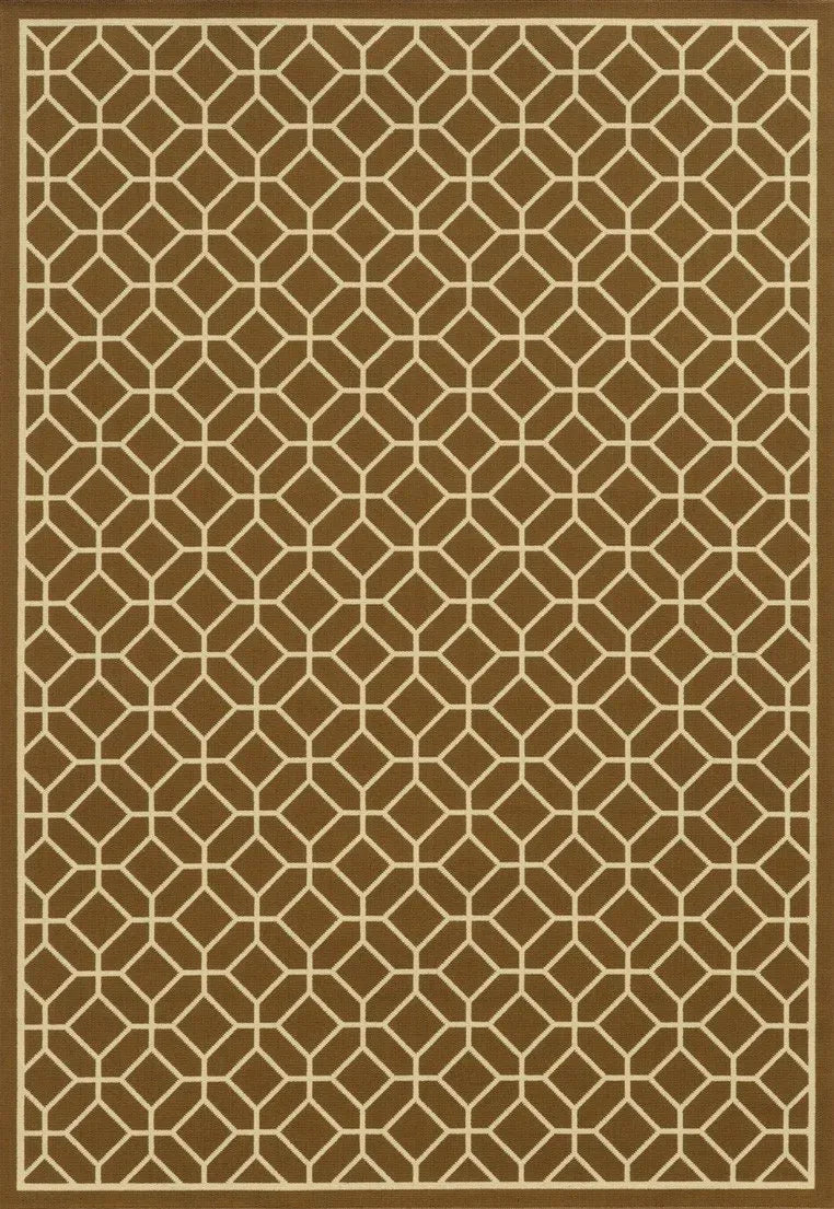 Riviera 4771L Brown/ Ivory Rug