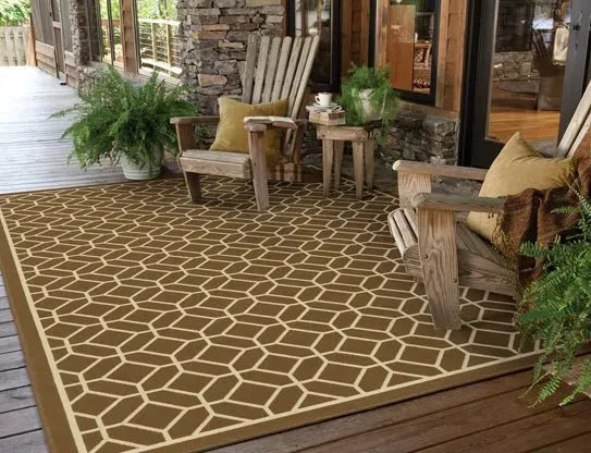 Riviera 4771L Brown/ Ivory Rug