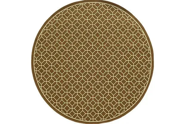 Riviera 4771L Brown/ Ivory Rug