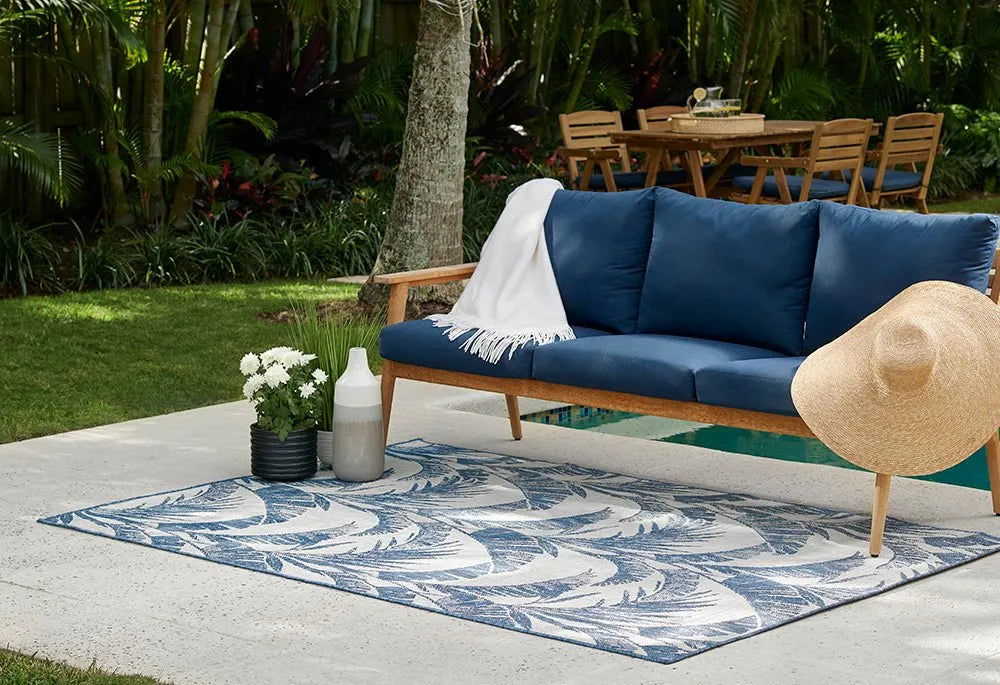 Riviera Rv-01 Blue Rug