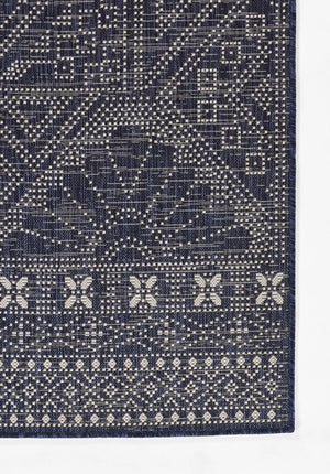 Riviera Rv-03 Navy Rug