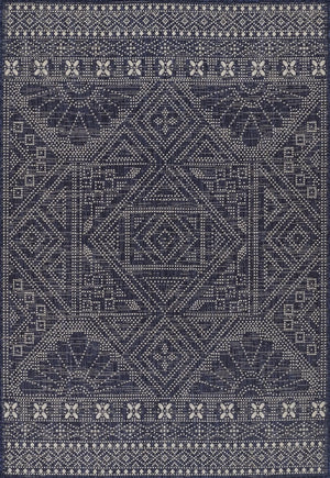 Riviera Rv-03 Navy Rug