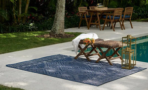 Riviera RV-03 Navy Rug