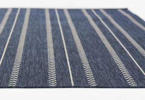 Riviera Rv-06 Navy Rug