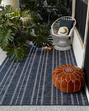 Riviera RV-06 Navy Rug