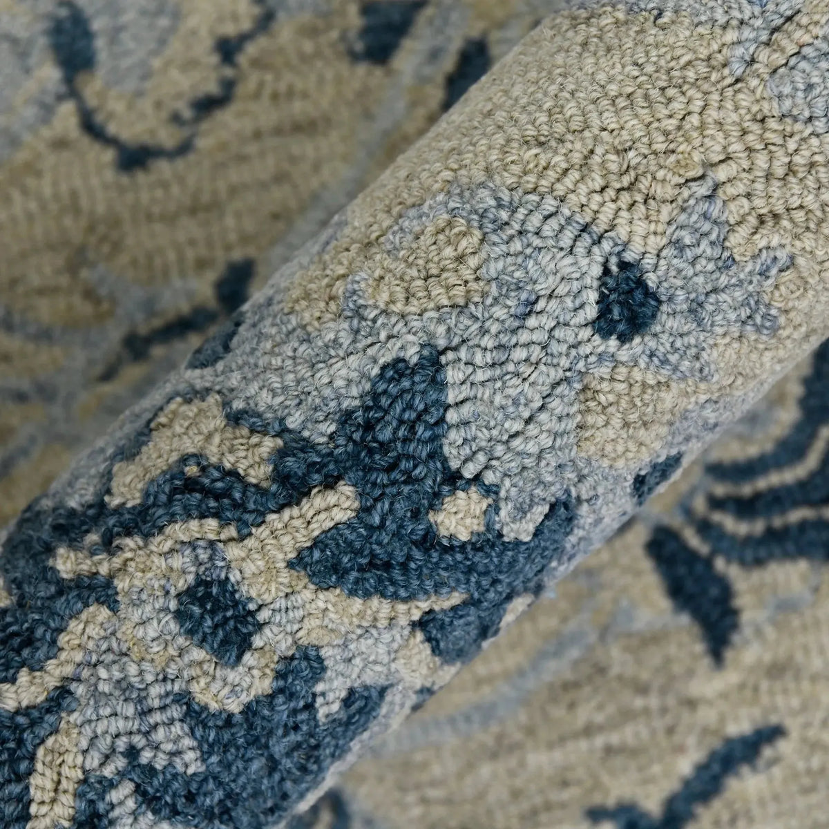 Romania ROM-2 Light Blue Rug