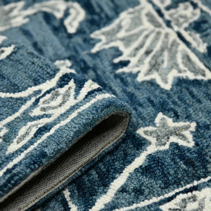 Romania ROM-4 Navy Rug