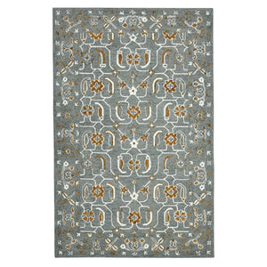 Romania ROM-5 Grey/Orange Rug