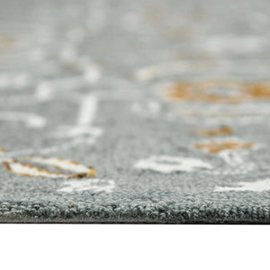 Romania ROM-5 Grey/Orange Rug