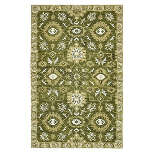 Romania ROM-6 Olive Green Rug