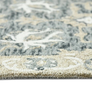 Romania ROM-7 Grey Rug