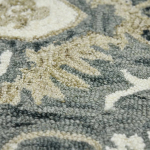Romania ROM-7 Grey Rug