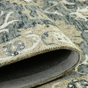 Romania ROM-7 Grey Rug