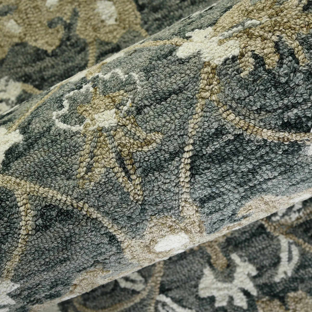 Romania ROM-7 Grey Rug