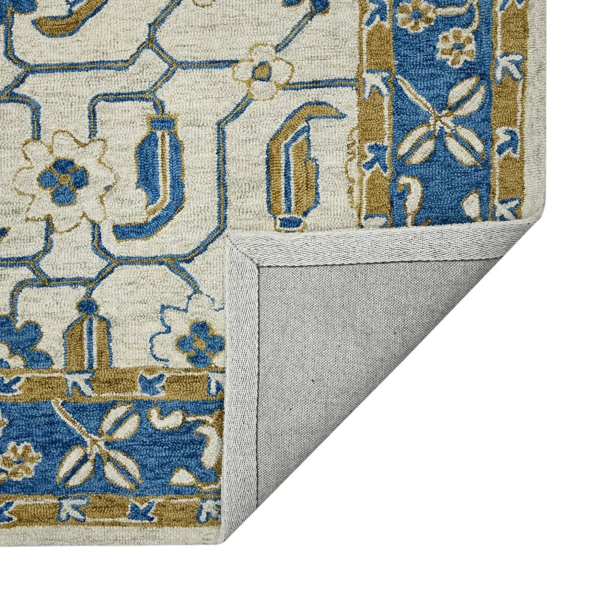 Romania ROM-8 Blue Rug