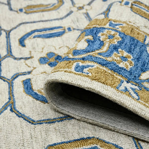 Romania ROM-8 Blue Rug