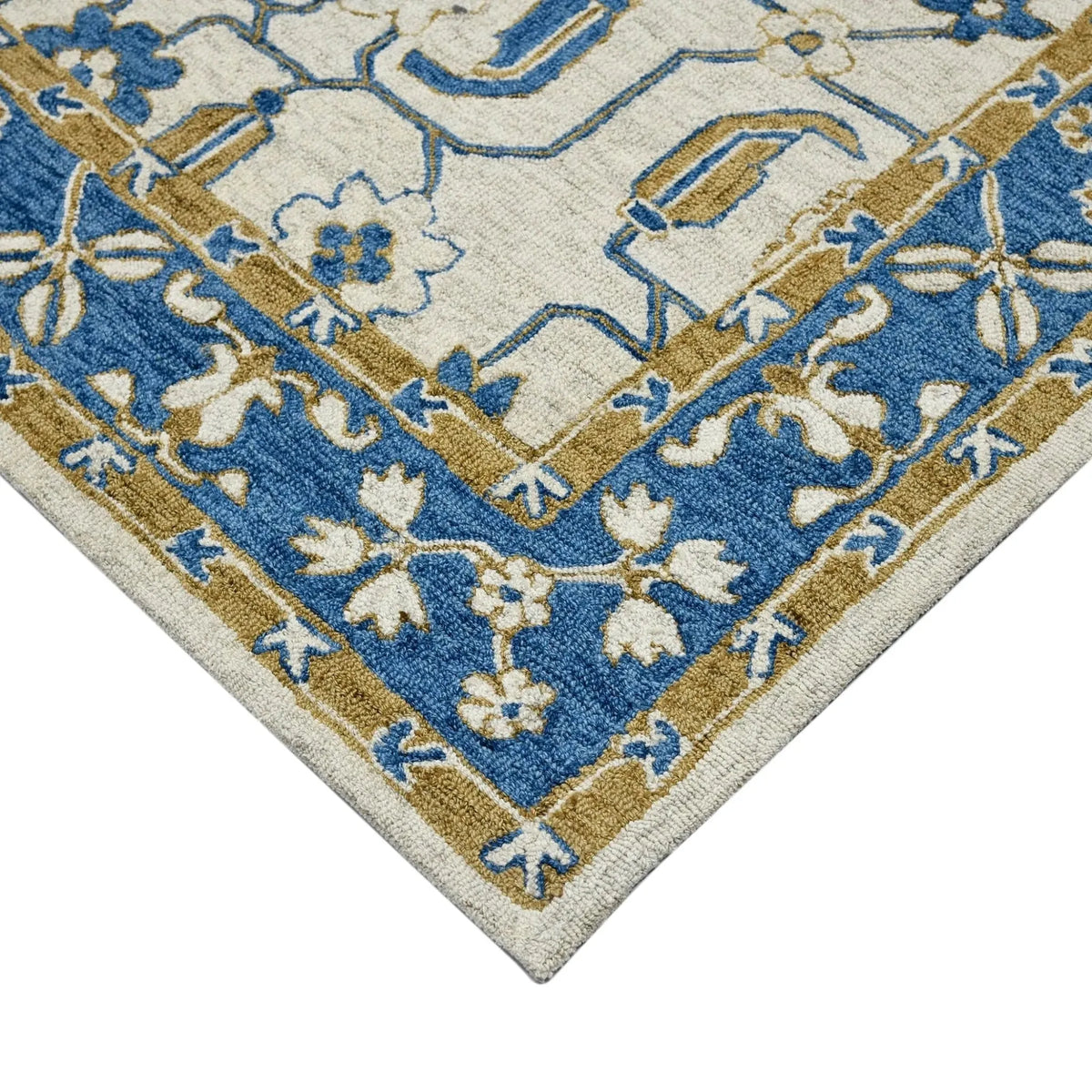 Romania ROM-8 Blue Rug