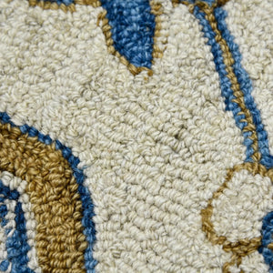 Romania ROM-8 Blue Rug