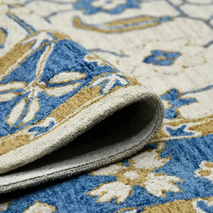 Romania ROM-8 Blue Rug