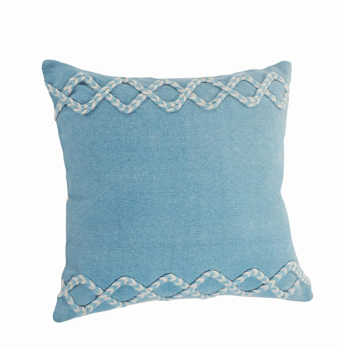 Rory Lr07567 Blue/Cream Pillow