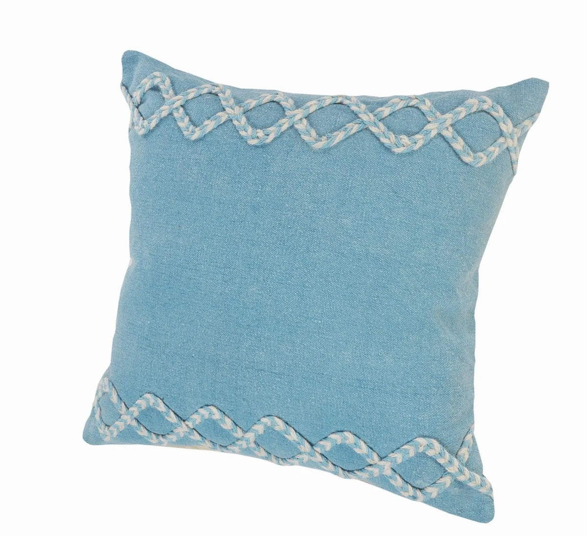 Rory Lr07567 Blue/Cream Pillow