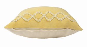 Rory Lr07567 Yellow/Cream Pillow
