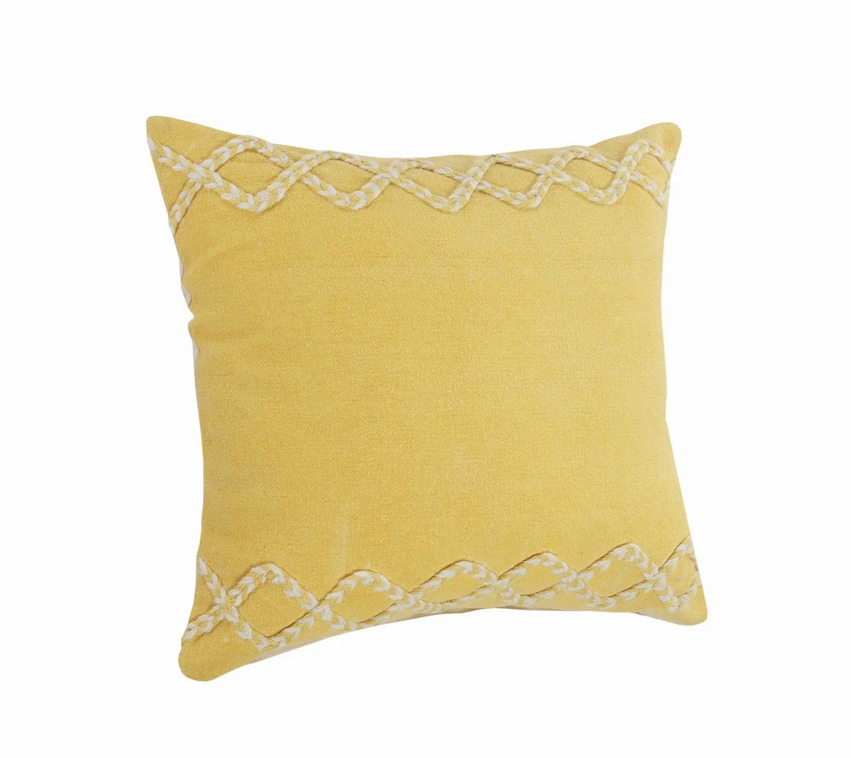 Rory Lr07567 Yellow/Cream Pillow