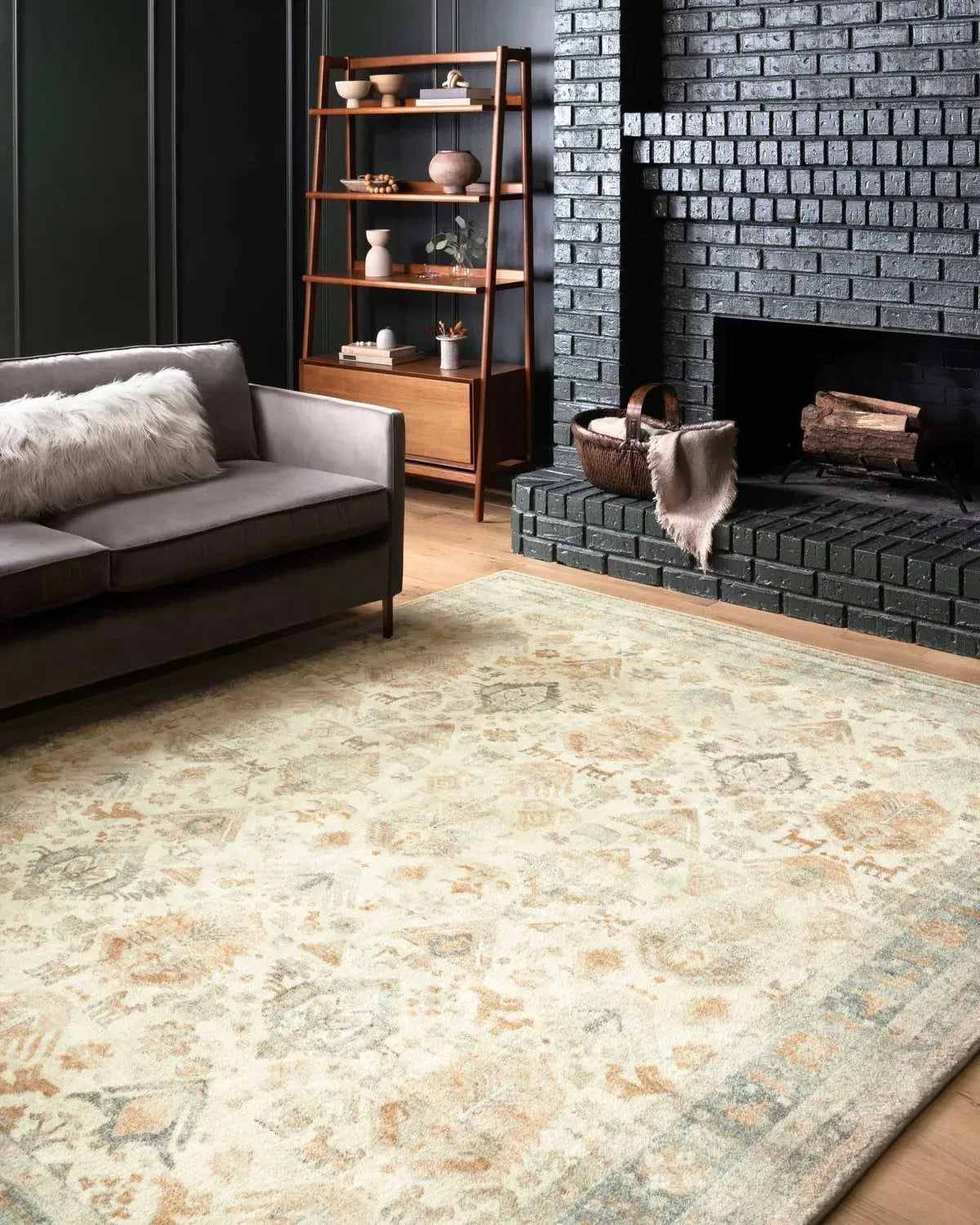 Rosette Ros-01 Beige/Multi Rug