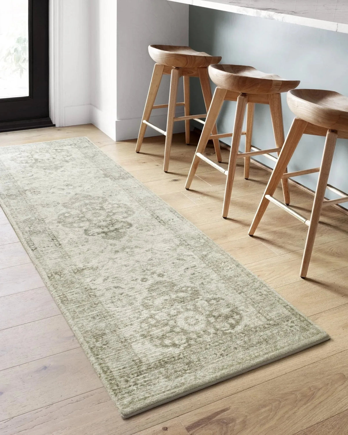 Rosette Ros-02 Ivory/Silver Rug