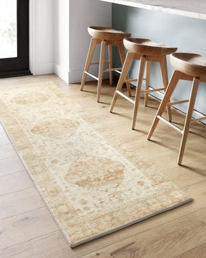 Rosette Ros-03 Ivory/Terracotta Rug