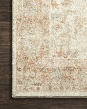 Rosette Ros-03 Ivory/Terracotta Rug