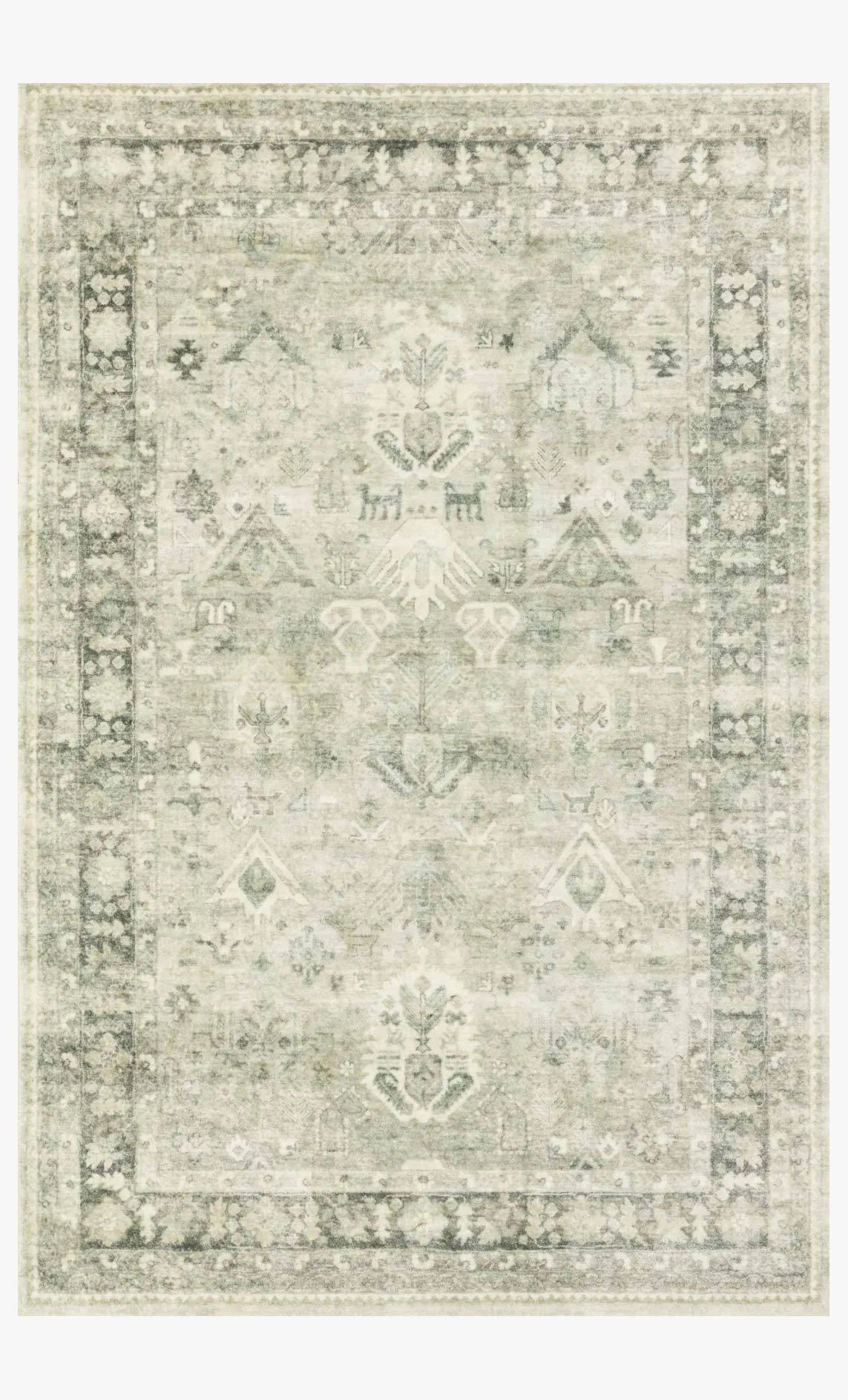 Rosette Ros-04 Steel/Graphite Rug