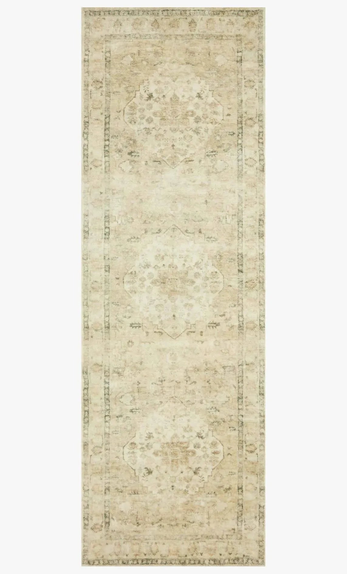 Rosette Ros-05 Sand/Ivory Rug