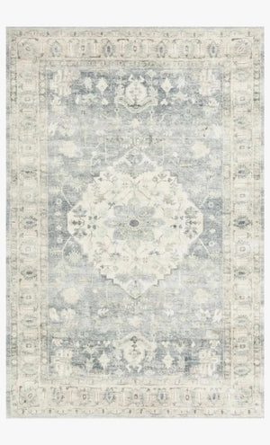 Rosette Ros-07 Denim/Fog Rug