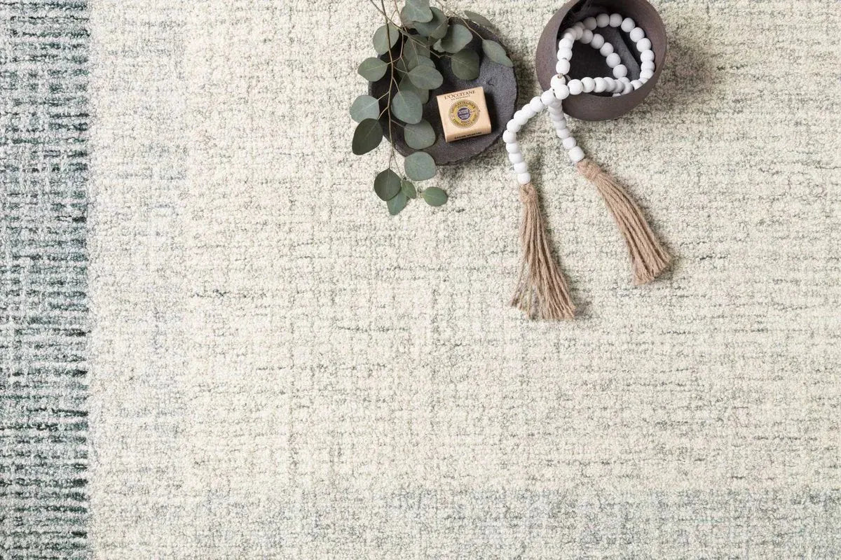 Rosina ROI-01 Grey/Blue Rug - Rug & Home