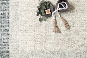 Rosina ROI-01 Grey/Blue Rug - Rug & Home
