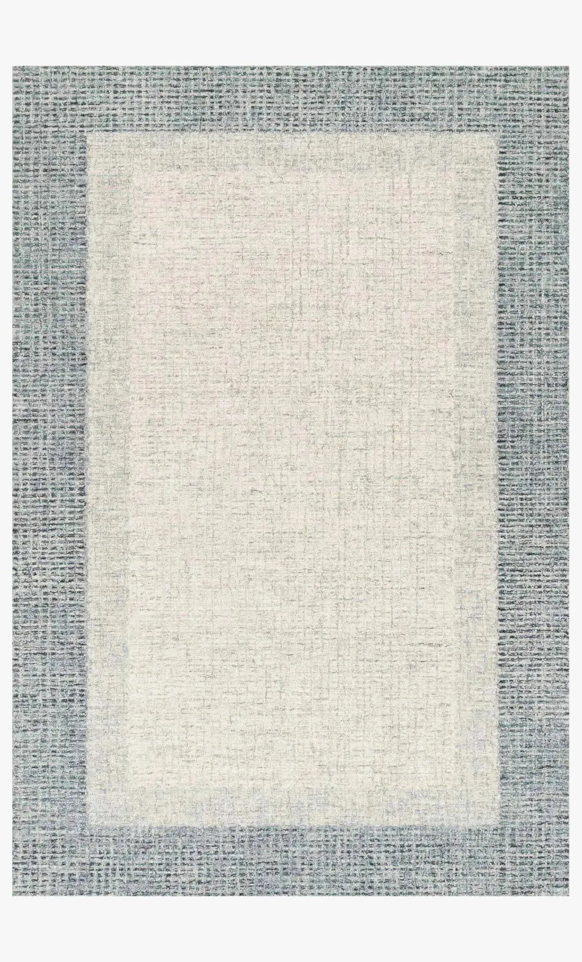 Rosina ROI-01 Grey/Blue Rug - Rug & Home