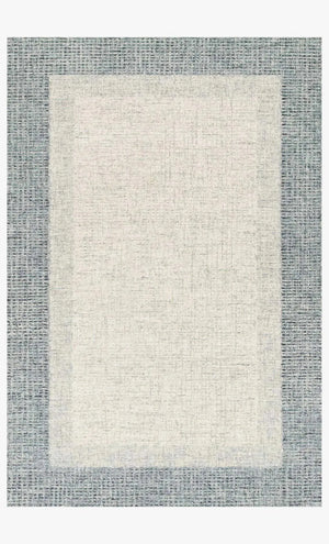Rosina ROI-01 Grey/Blue Rug - Rug & Home