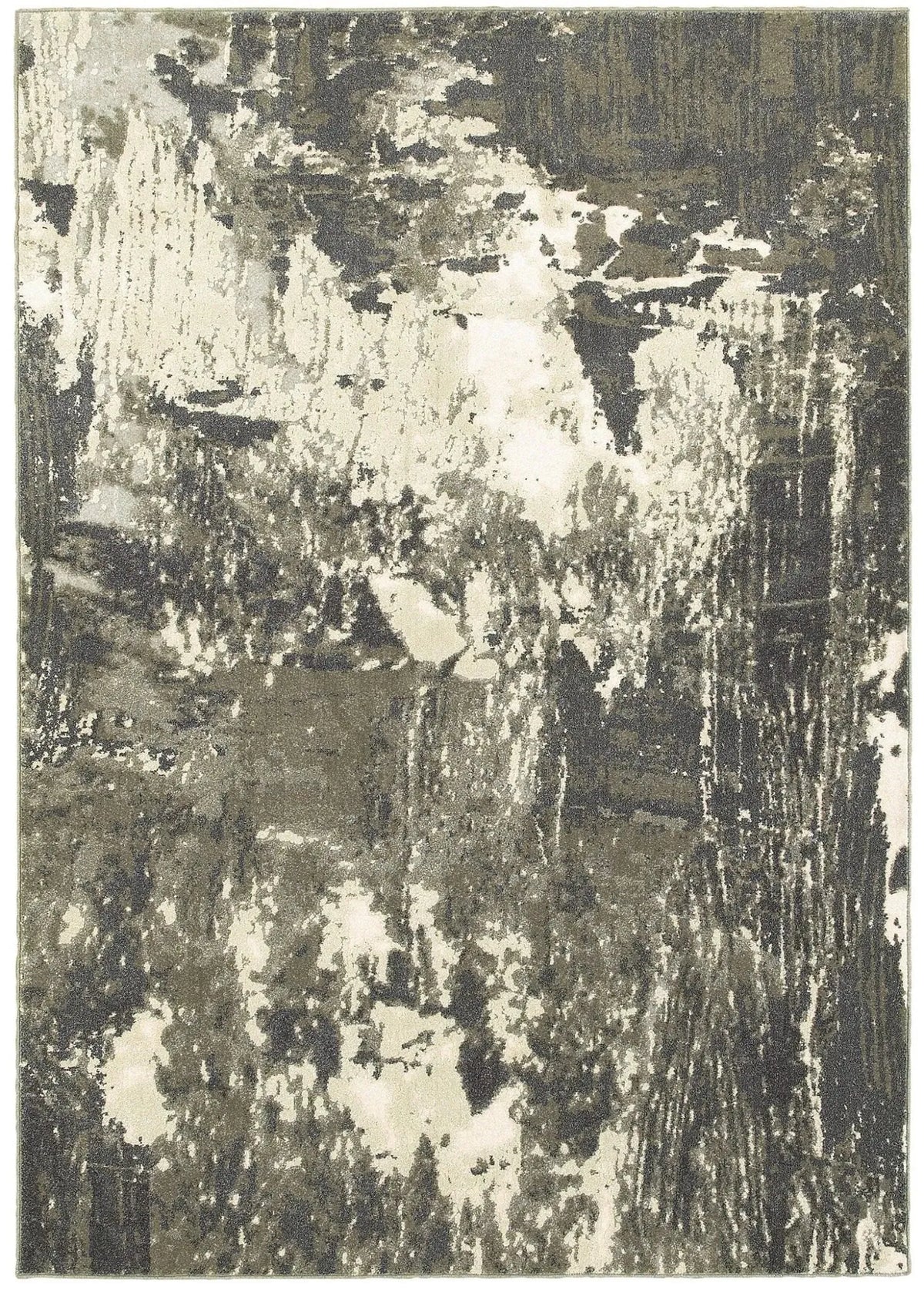 Rowan 2067V Grey/ Ivory Rug