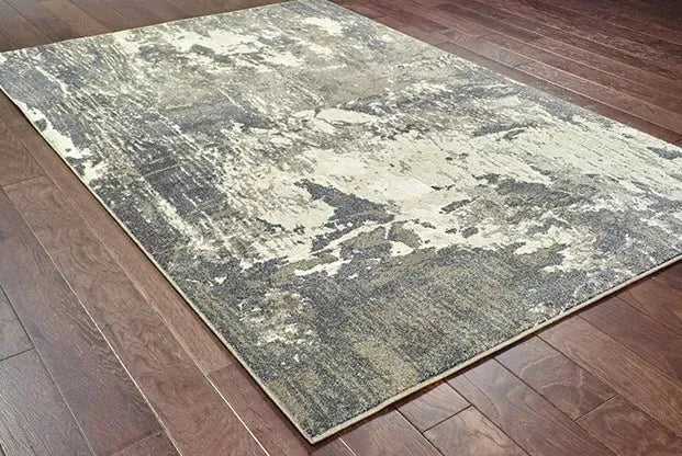Rowan 2067V Grey/ Ivory Rug